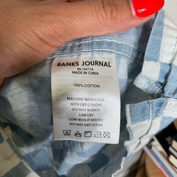 Banks Journal Checkered Coordinating Set - Picture 8 of 9